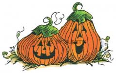 S-14 Lg. Double Pumpkins